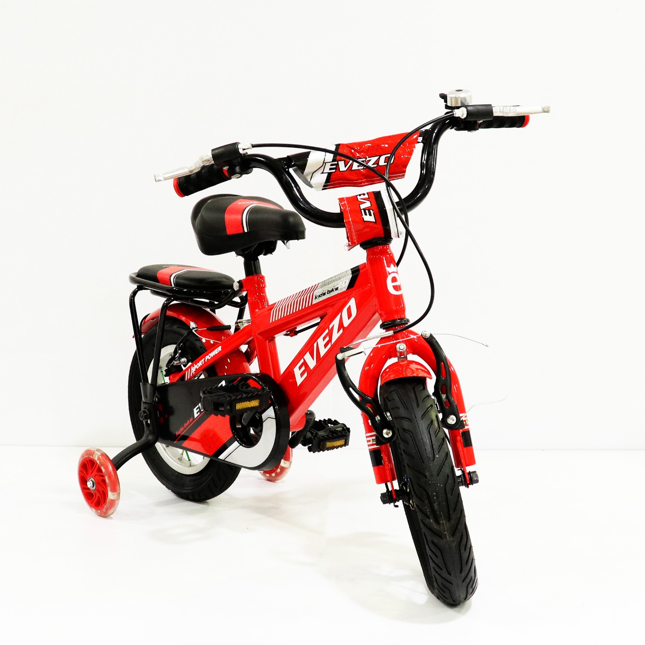 Bicicleta eléctrica para Niños de 12 y 2 Amperios Color Rojo